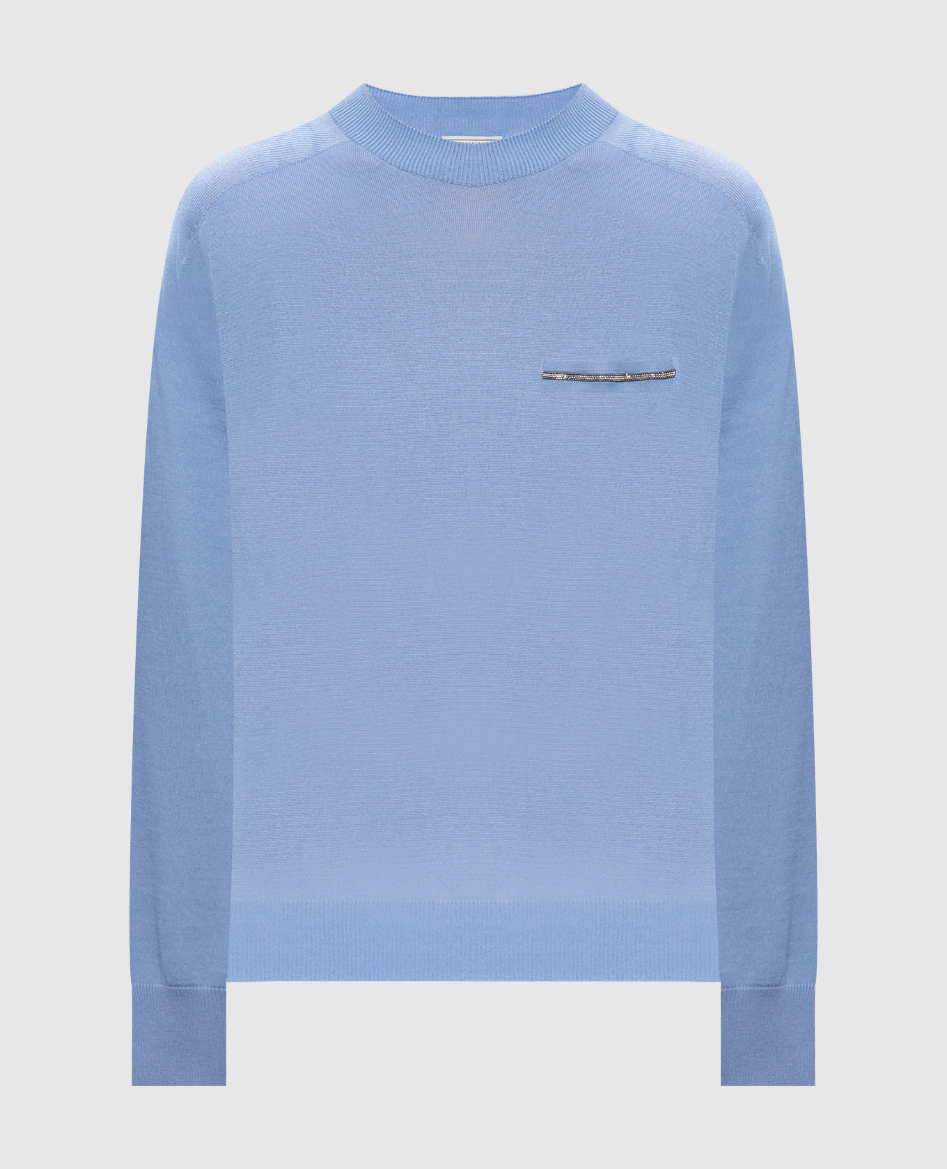 

Blue cashmere and silk jumper Peserico, Light blue