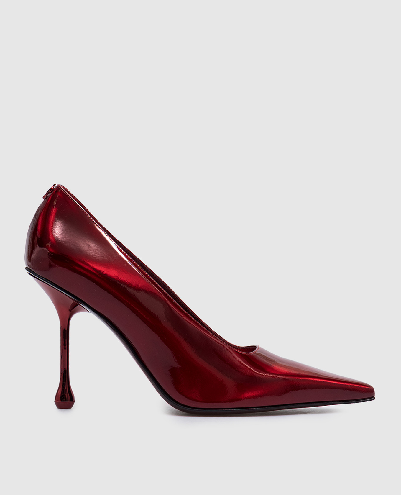 Nou Jimmy Choo Ixia 95 red patent leather shoes