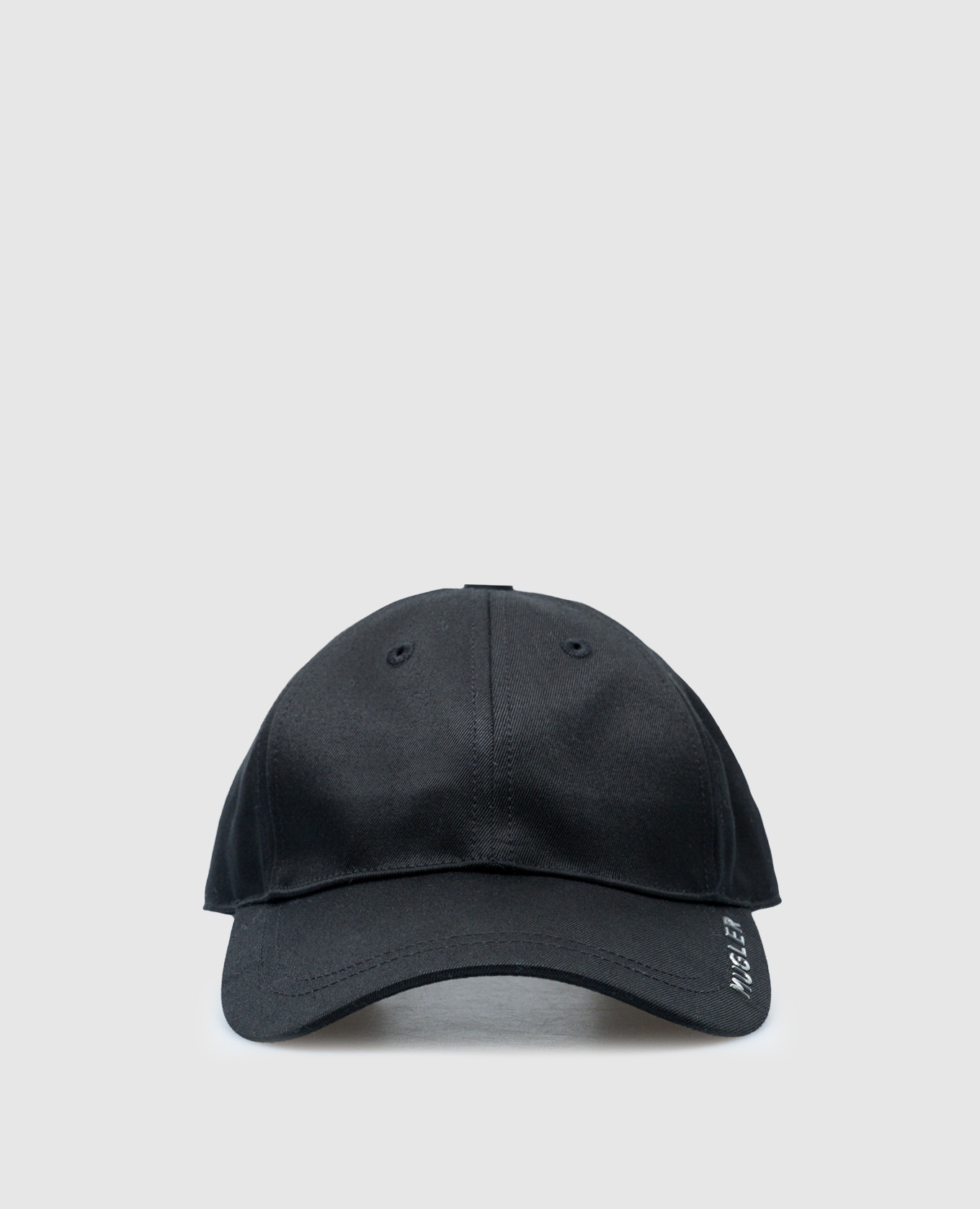 Thierry Mugler - Black cap with logo 24P1CH0005244 - shop  display picture 2