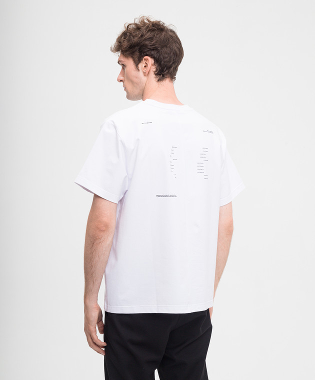 【関税込み】HELIOT EMIL ホワイト Deceptae 長袖Tシャツ Heliot Emil t-shirts for Men | SSENSE