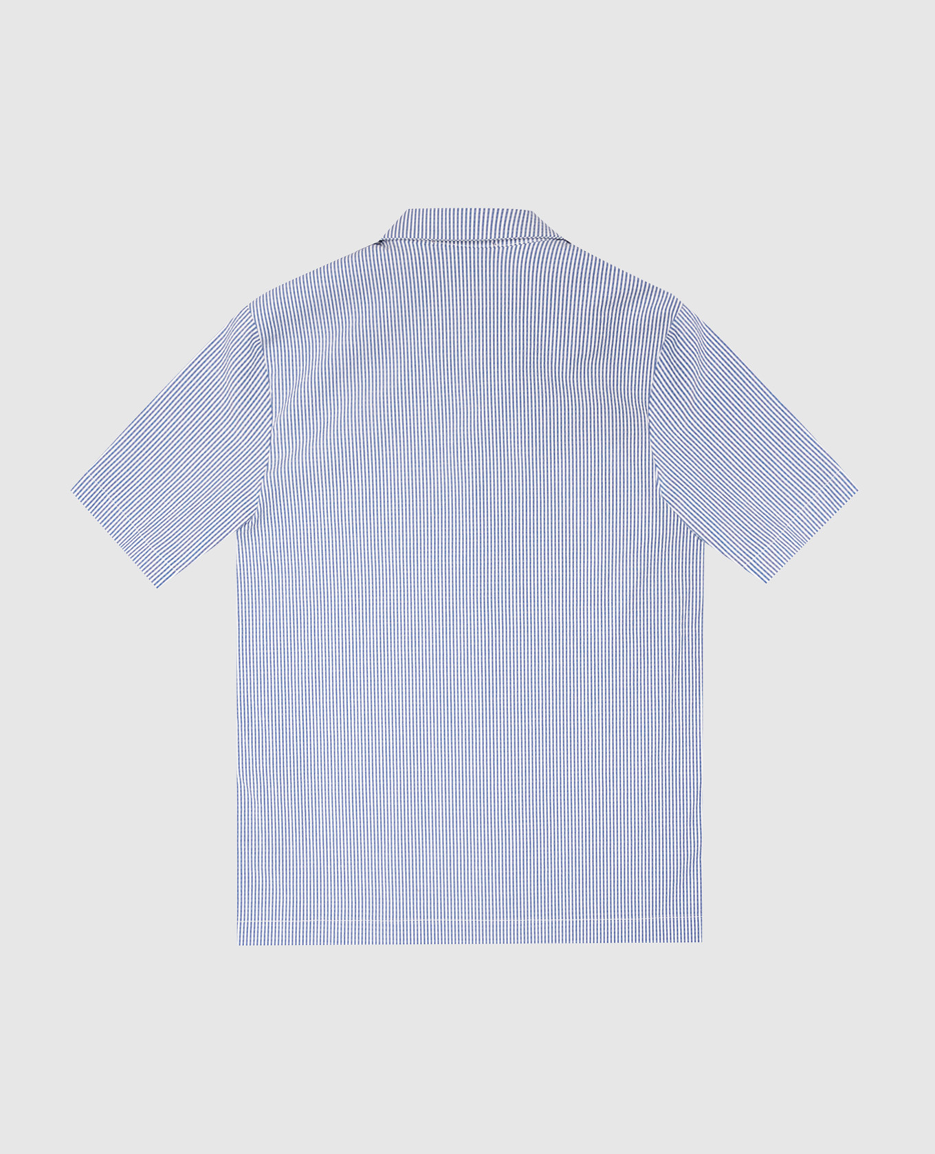 

Children's striped shirt with embroidered logo Balmain, Blue