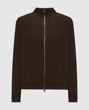 Stefano Ricci Brown cashmere sports jacket W505023R31W25302