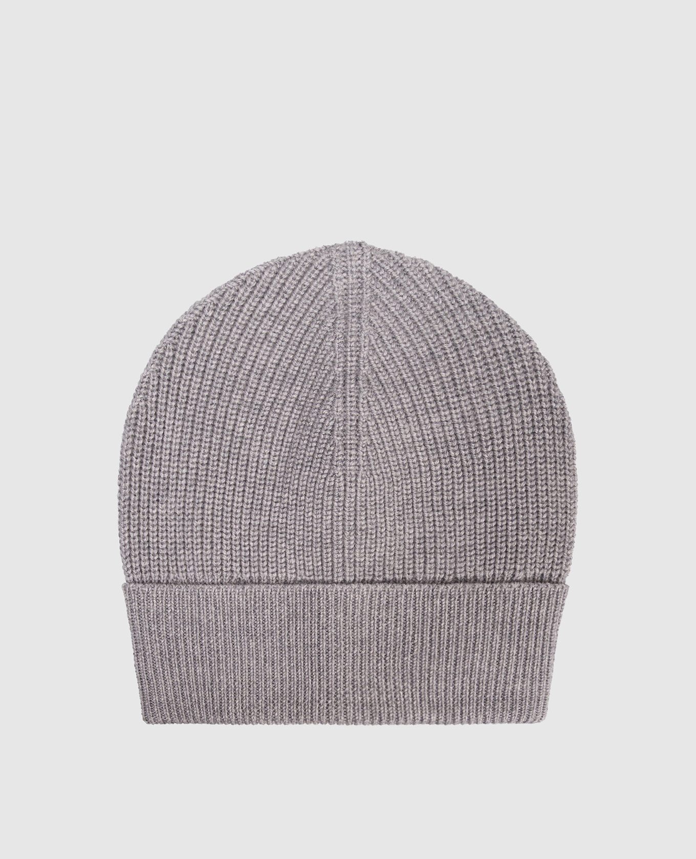 Gray wool hat Peserico
