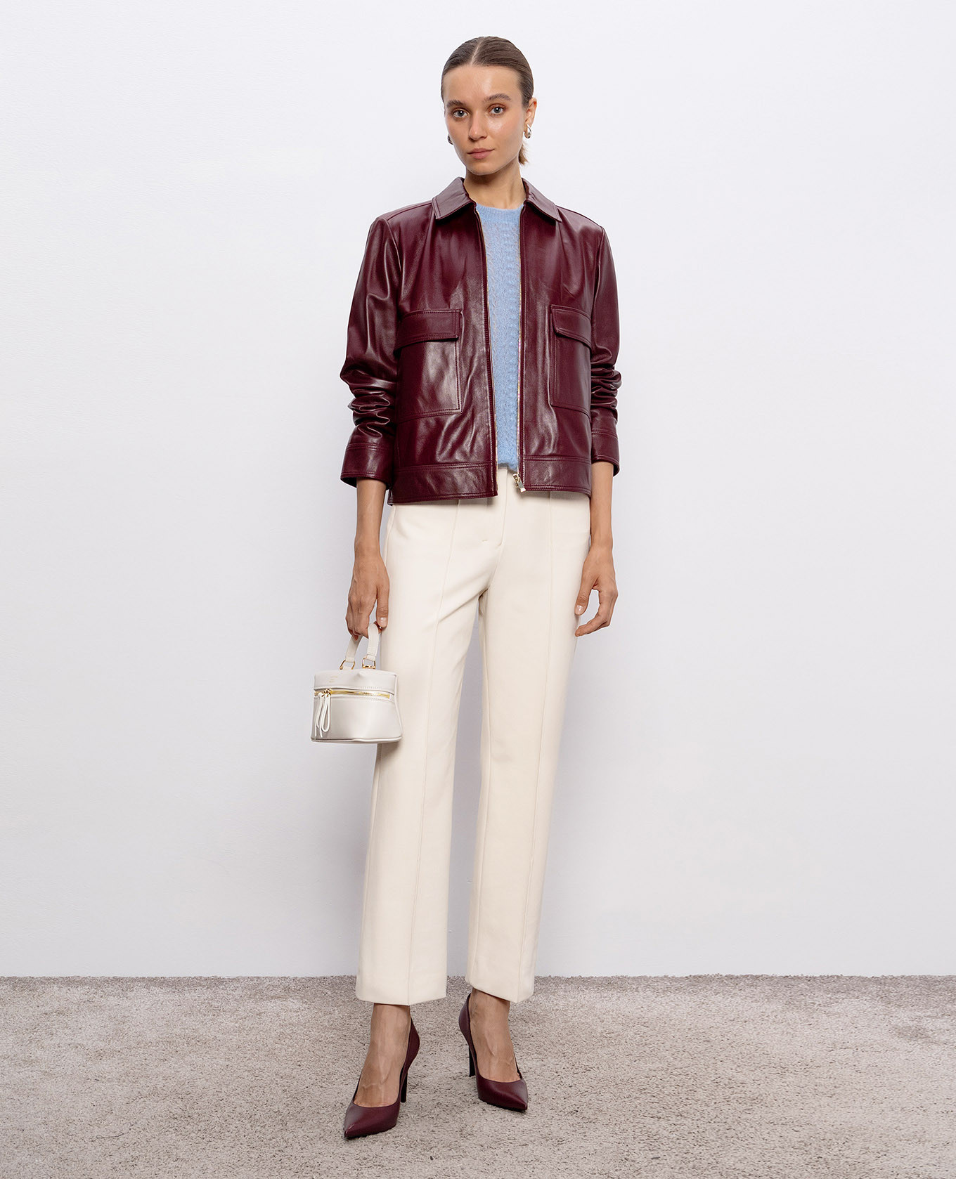 

Beige pants ZAFFIRO Max Mara