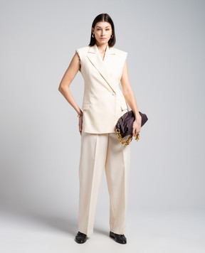 Rohe Beige pants made of wool 41130005