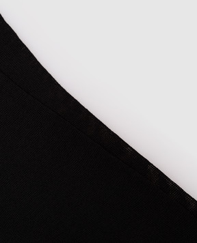 RiminiVeste Black mini socks CHIFFONMINI