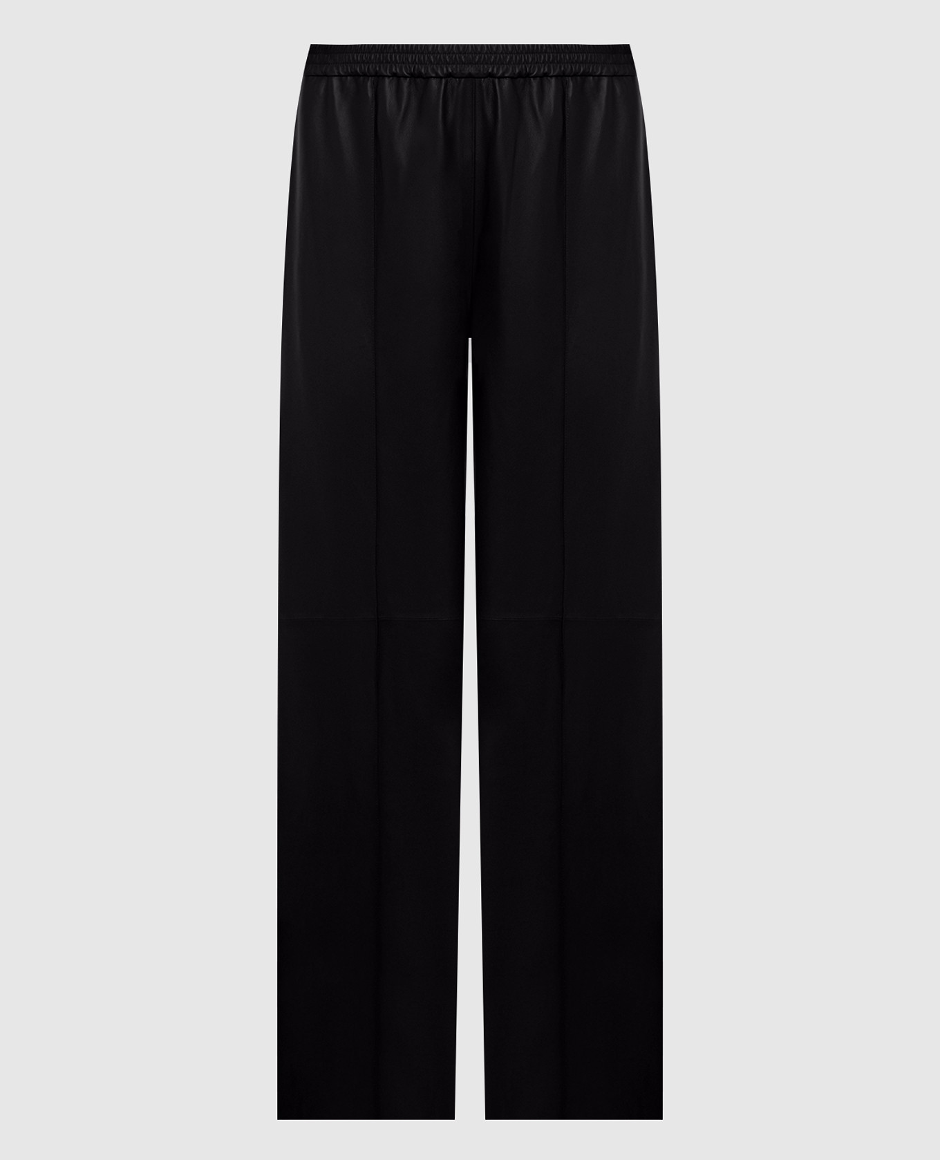 Black leather pants