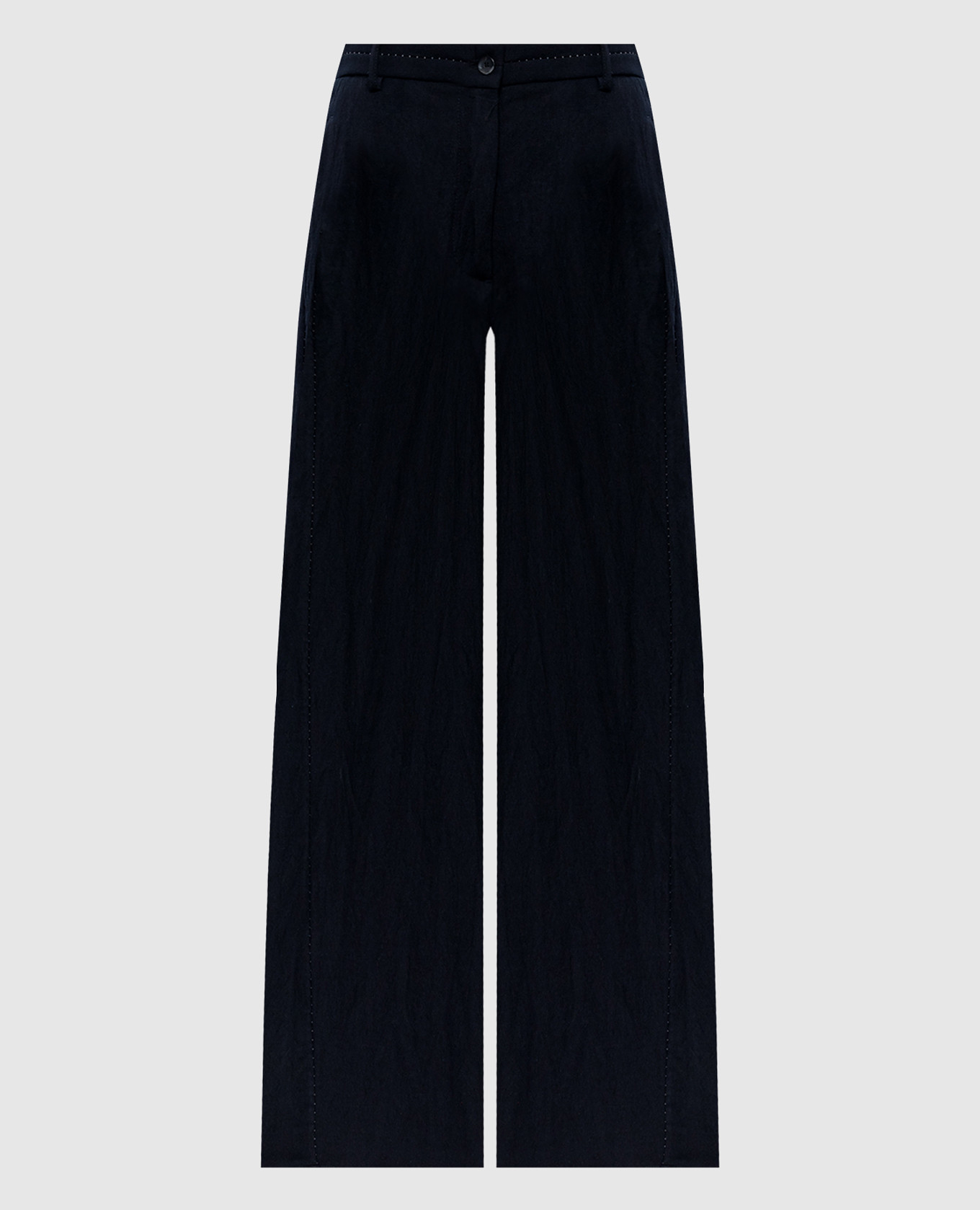 

Black pants with a reaper effect Masnada