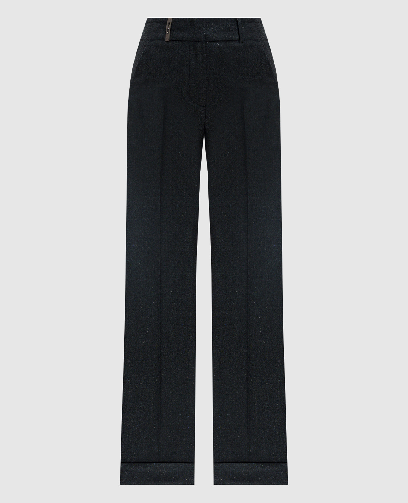 

Gray pants made of wool with lurex Peserico, Grey