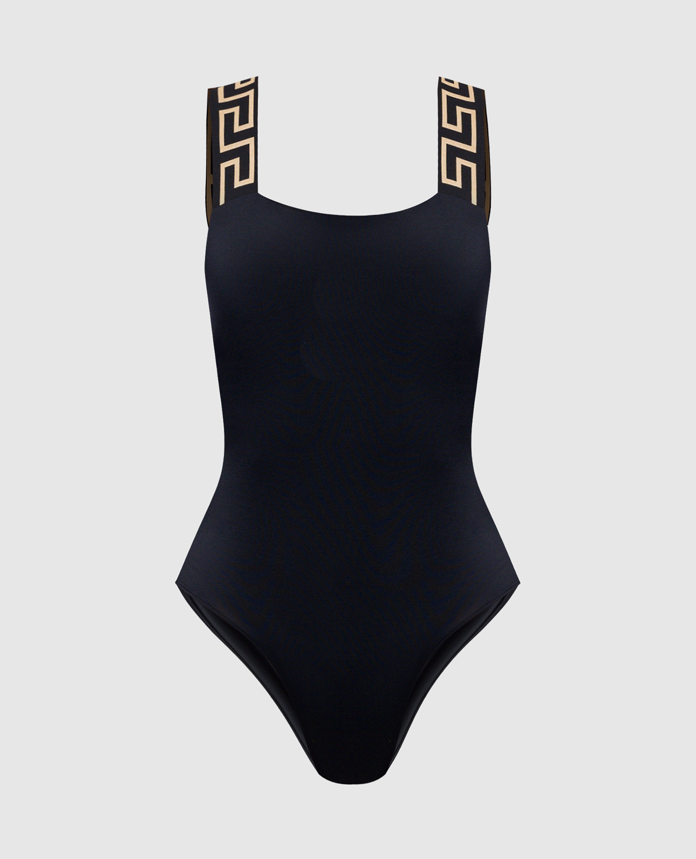 

Black swimsuit with Greca pattern Versace