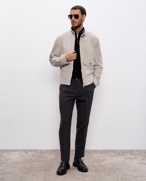 Brunello Cucinelli Beige suede jacket M0PCL2028