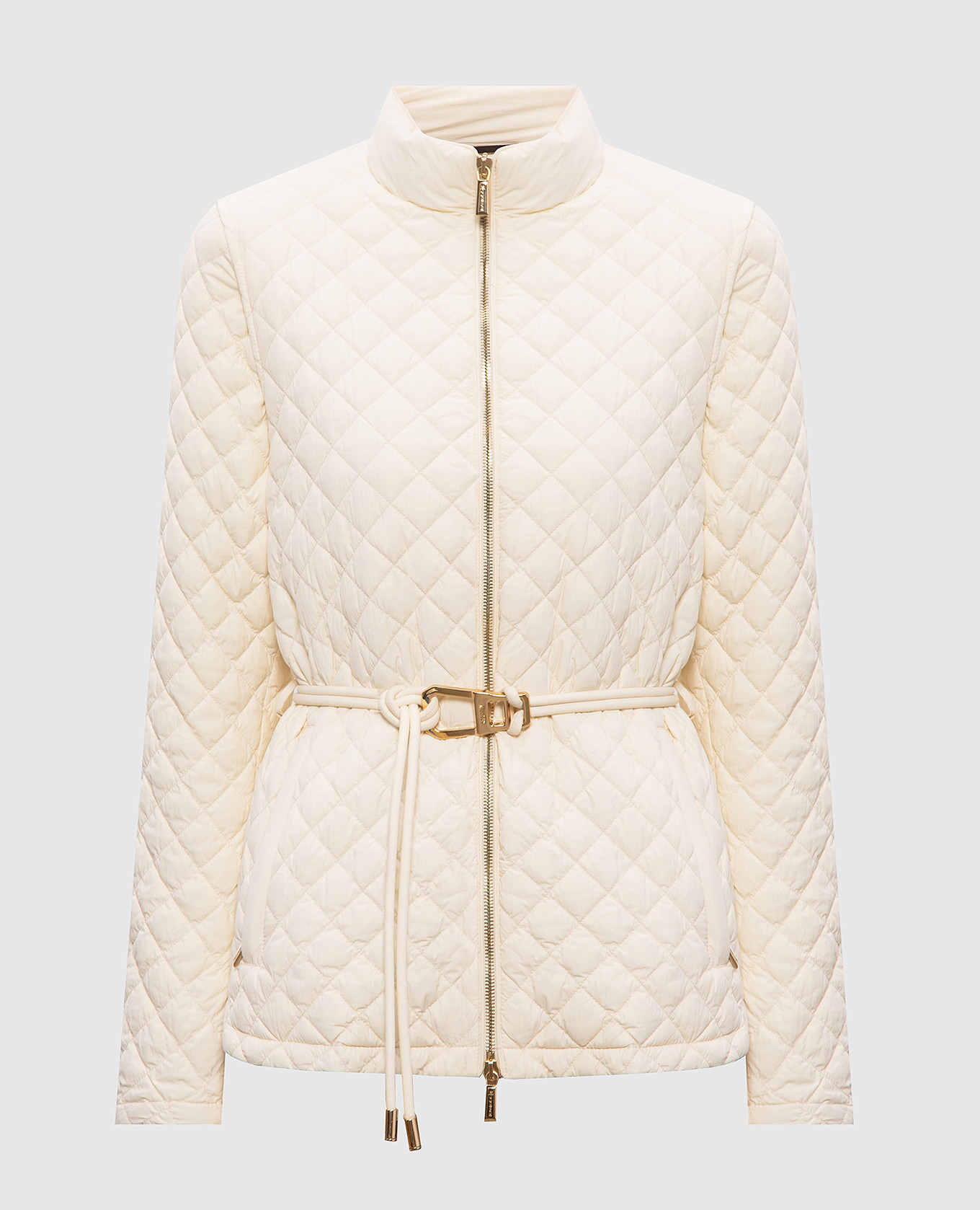 

Beige quilted down jacket-transformer PERSEA MooRER