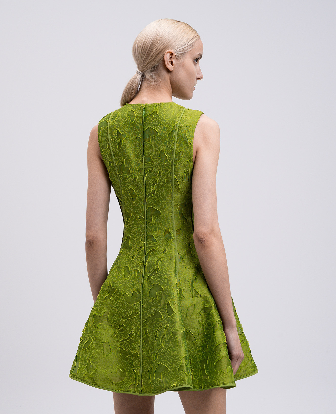 Sylvia green mini dress Simkhai 4