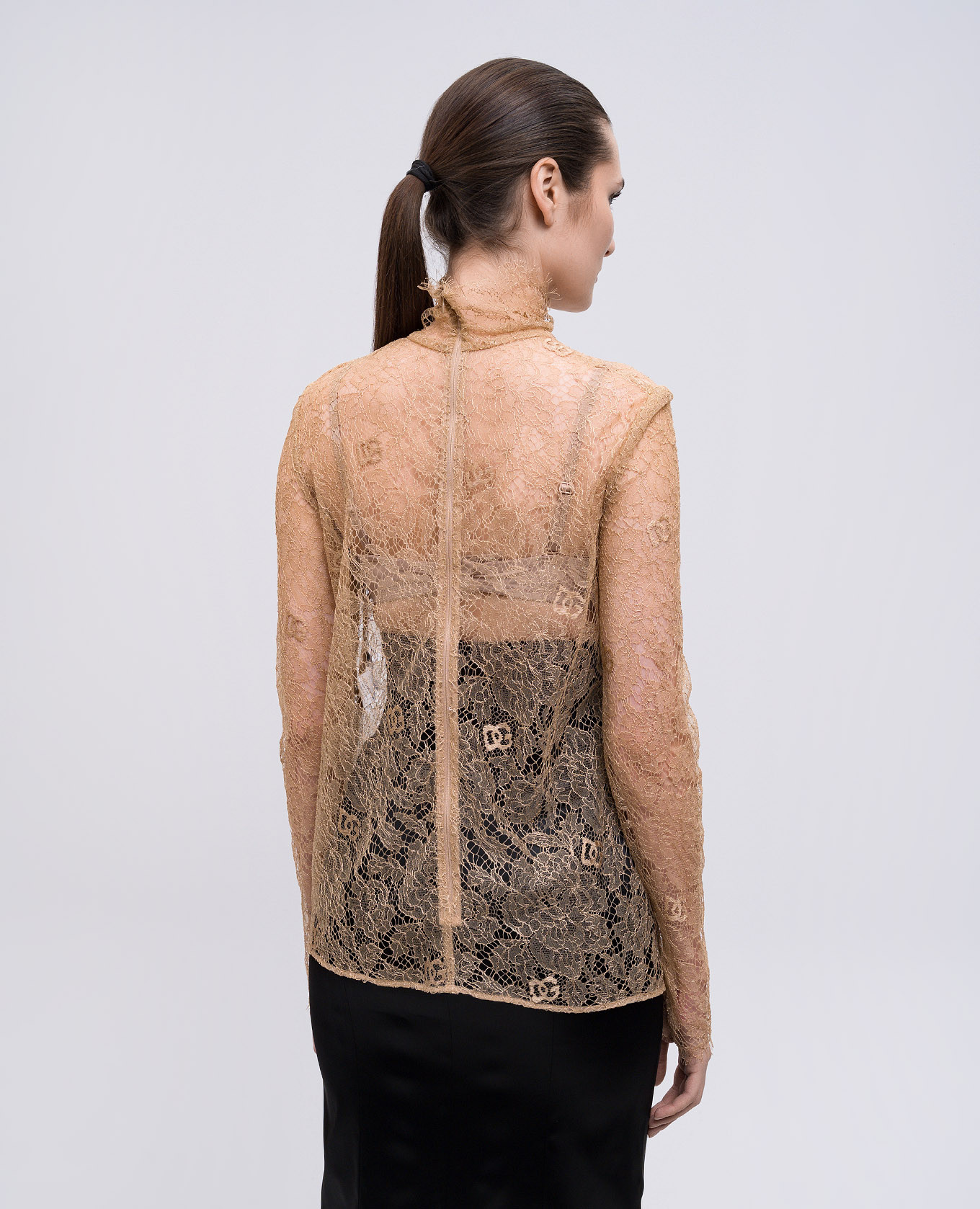 

Beige lace blouse Dolce&Gabbana