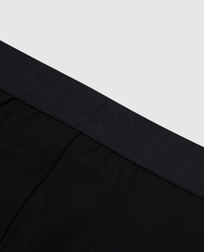 Zimmerli Black boxer briefs with logo 7001343