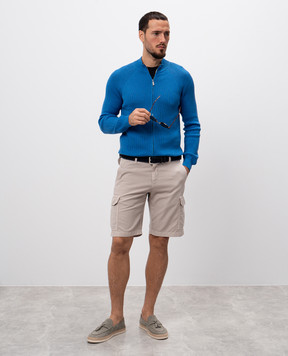 MooRER ARON beige cargo shorts ARONSI2