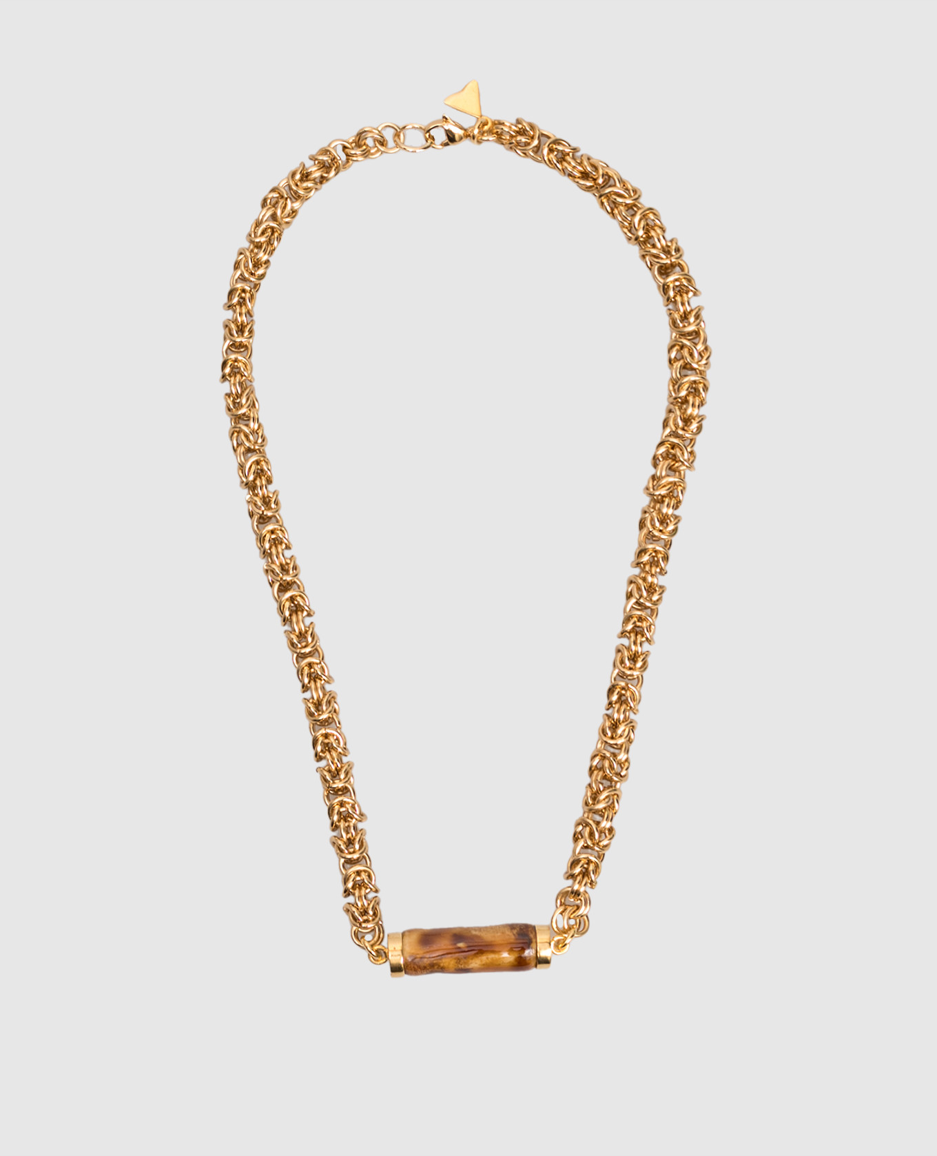 

Tulip Amber necklace with gold plating House of Fou, Golden