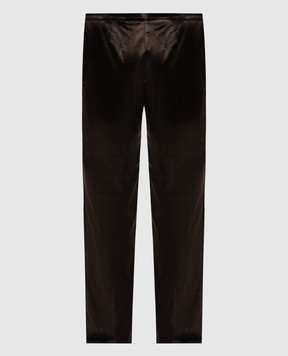 Marina Rinaldi Ramino gray velor pants RAMINO