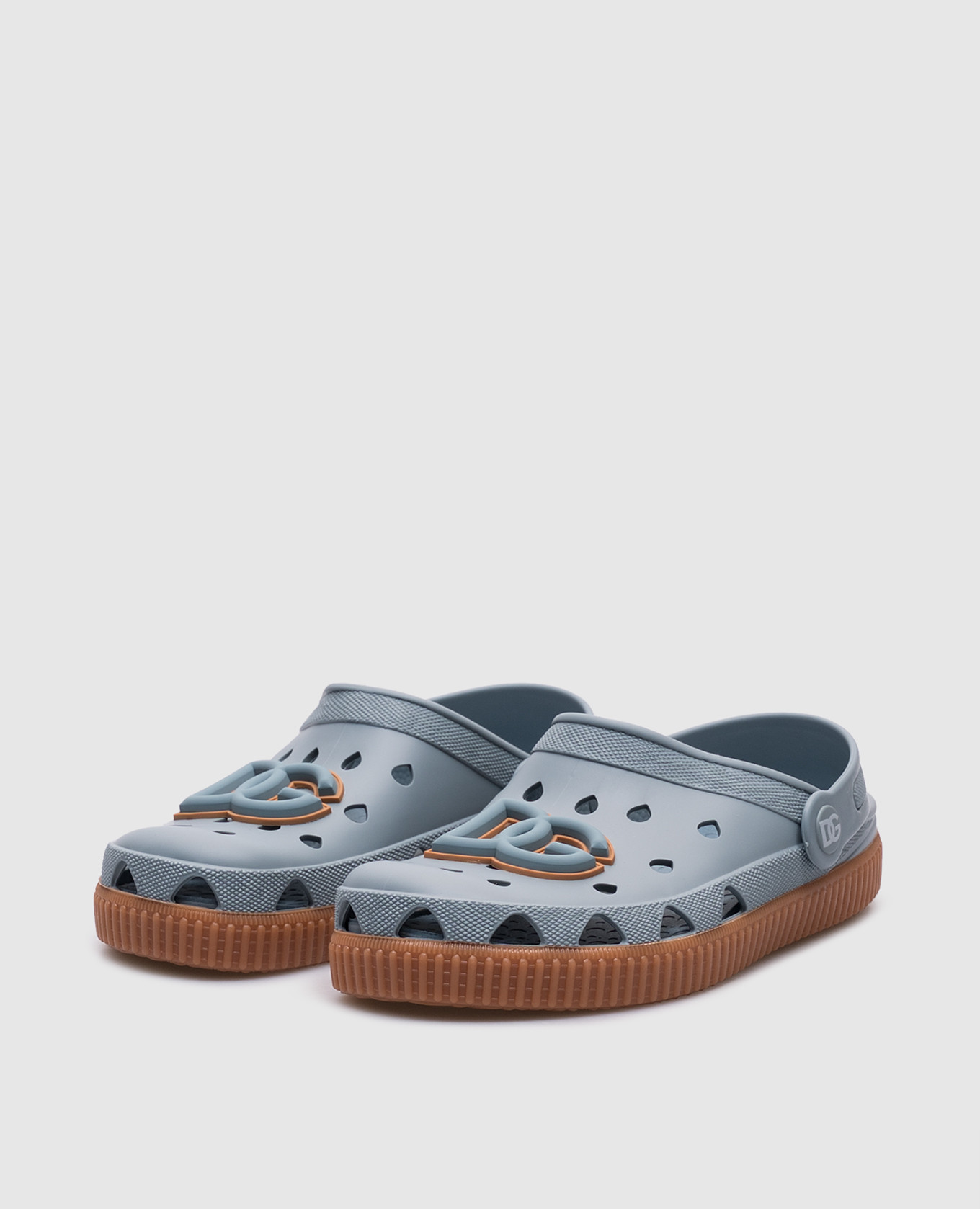 

Children's blue clogs with logo Dolce&Gabbana