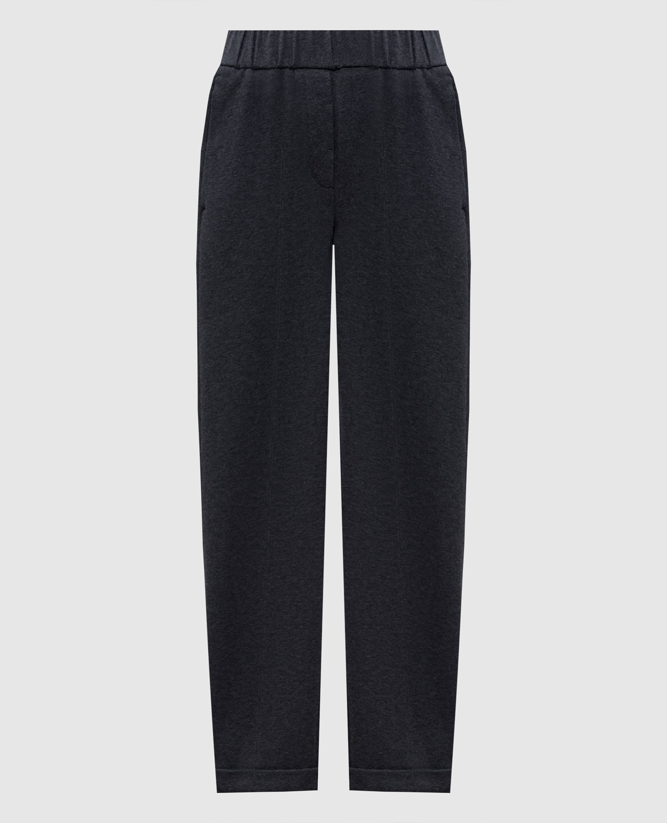 

Grey track pants with lapels Peserico