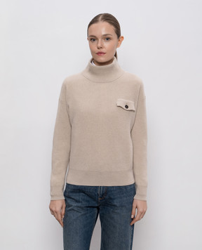 Brunello Cucinelli Beige cashmere sweater M12203414