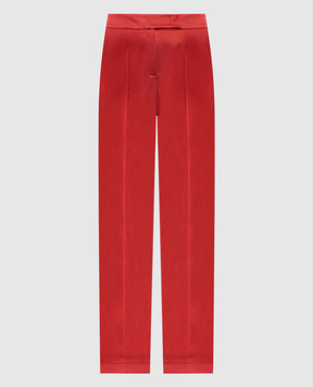 Peserico Red pants E04467U04270