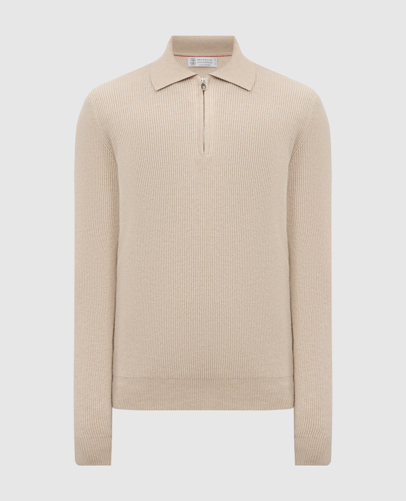 

Beige cashmere sweater Brunello Cucinelli