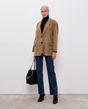 Max Mara Weekend Brown suede jacket ROLANDA ROLANDA