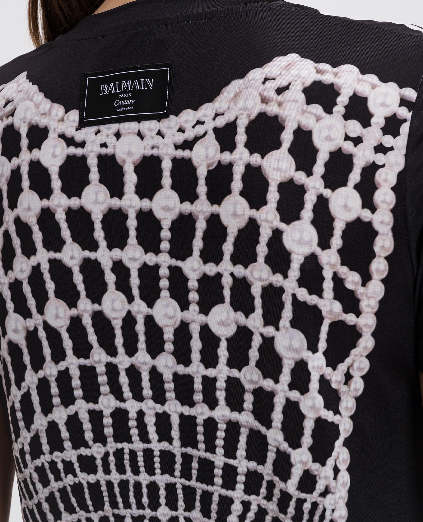 

Black T-shirt with print Balmain