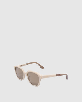 Brunello Cucinelli Sartorial Sunset Beige Sunglasses MOCMULTS04