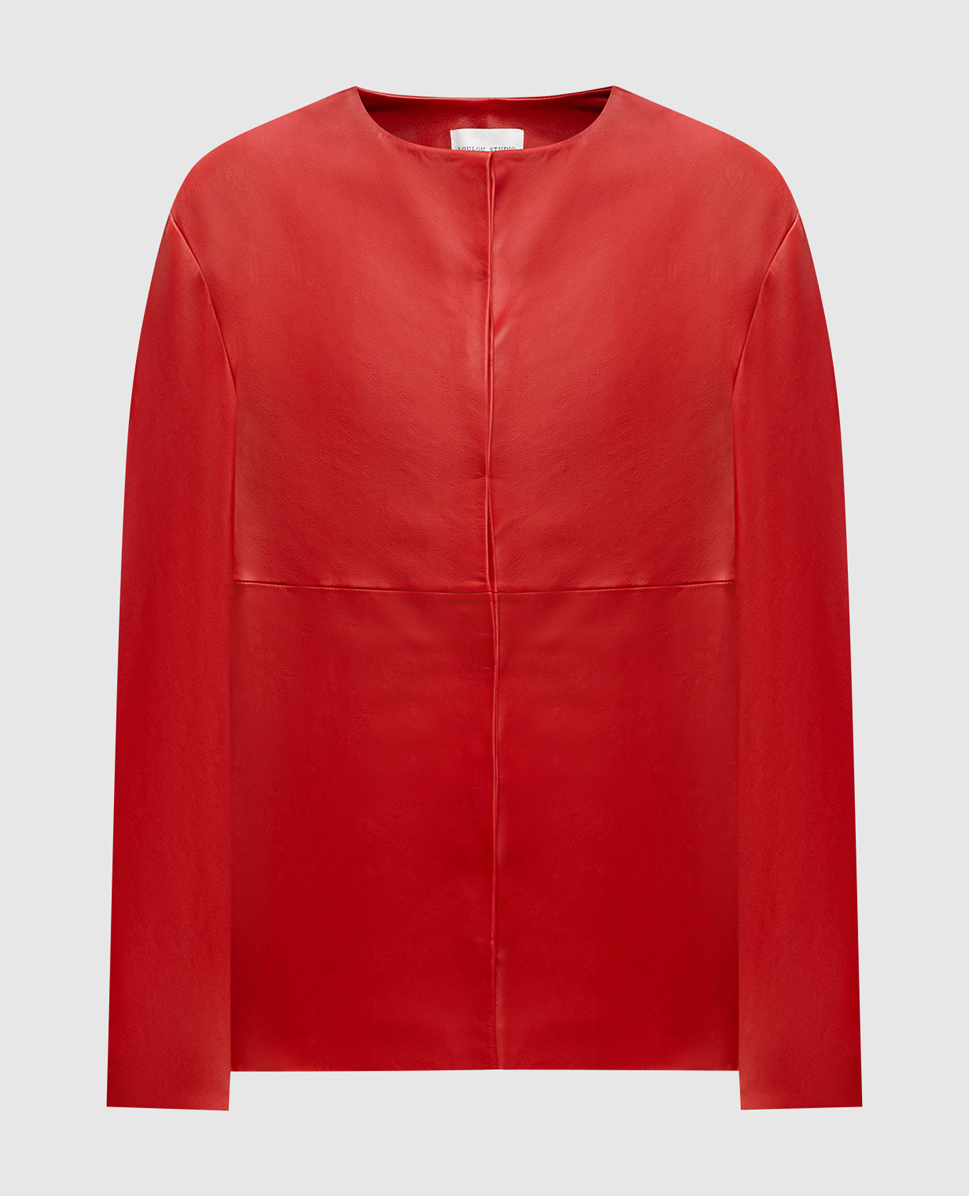 

Red leather jacket ATALIA Lou Lou Studio
