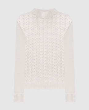 Dondup Beige alpaca wool sweater DT403M00990D002
