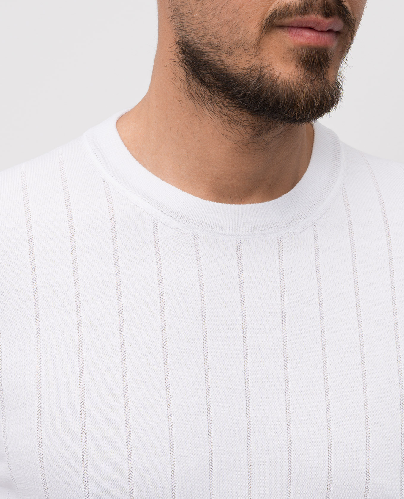 

White striped T-shirt Peserico