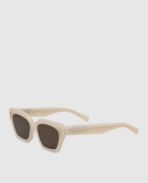 Saint Laurent Beige sunglasses with logo 843052Y9956