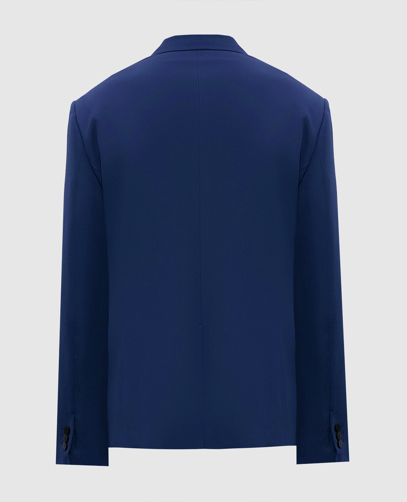 

Blue wool jacket Versace
