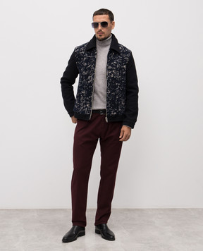 Altatensione Burgundy pants ROXY2486