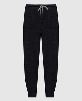 Brunello Cucinelli Grey cashmere joggers M22704849G