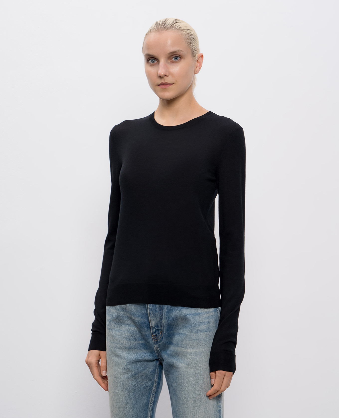

Black wool jumper Saint Laurent