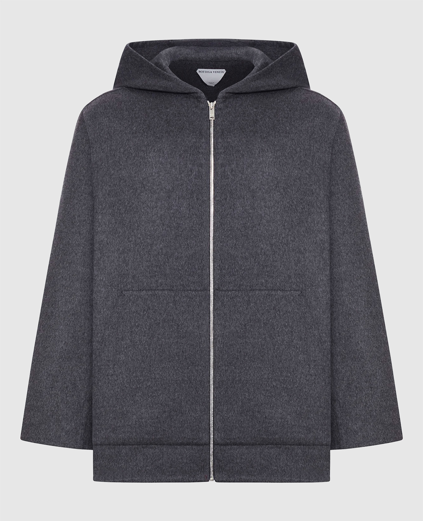 Gray wool jacket Bottega Veneta