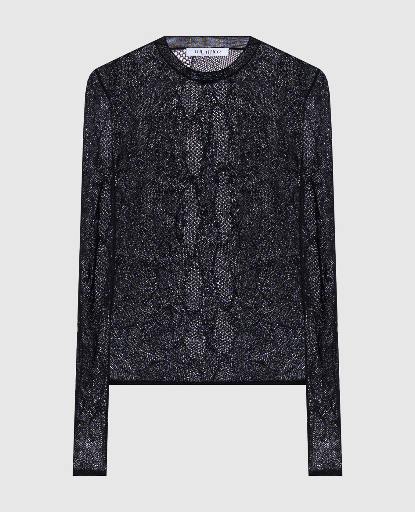 

Black patterned top The Attico