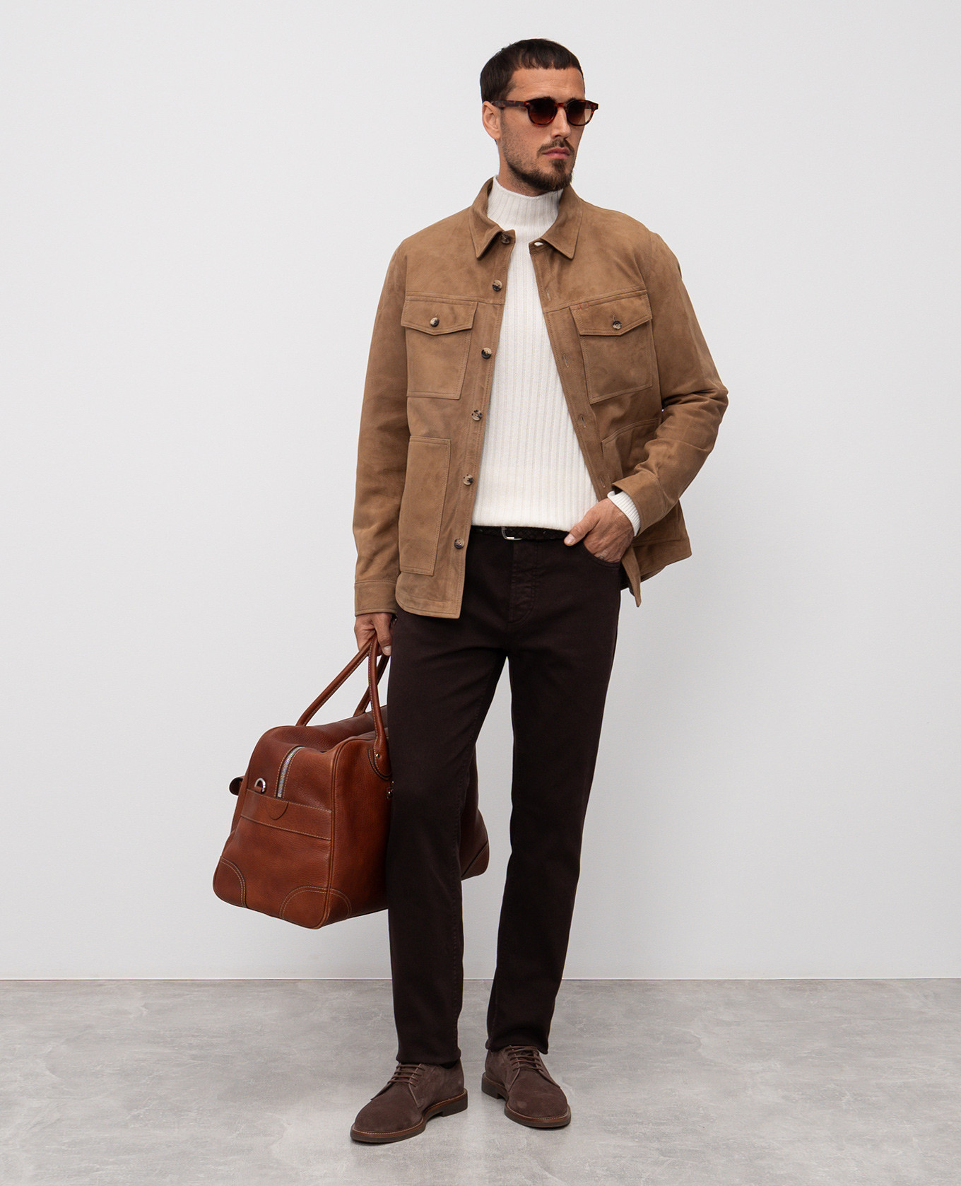 

White cashmere sweater Brunello Cucinelli