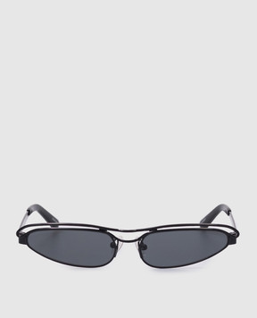 The Attico by Linda Farrow Occhiali da sole Norma Cat Eye neri ATTICO73C3