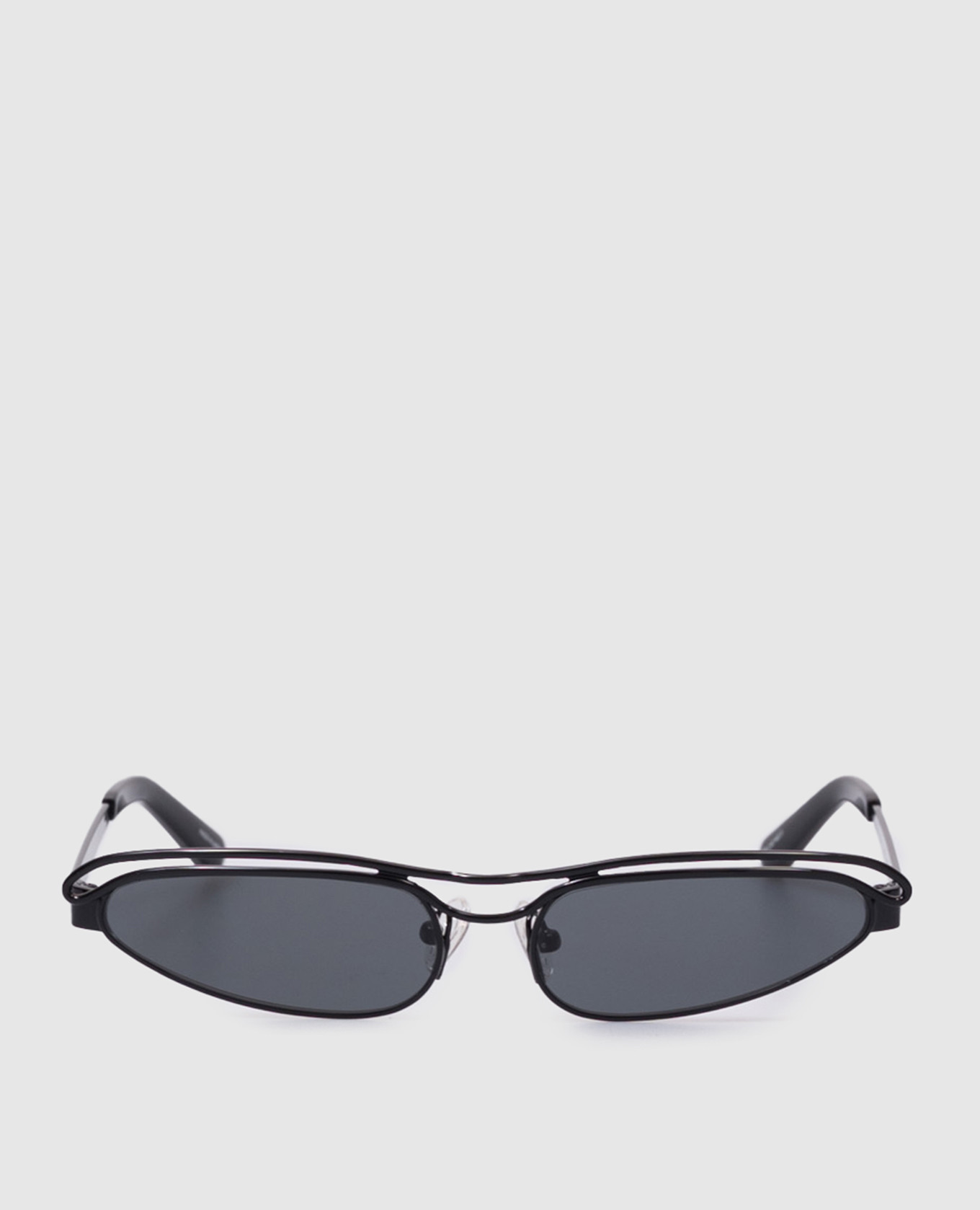 

Norma Cat Eye Black Sunglasses The Attico by Linda Farrow