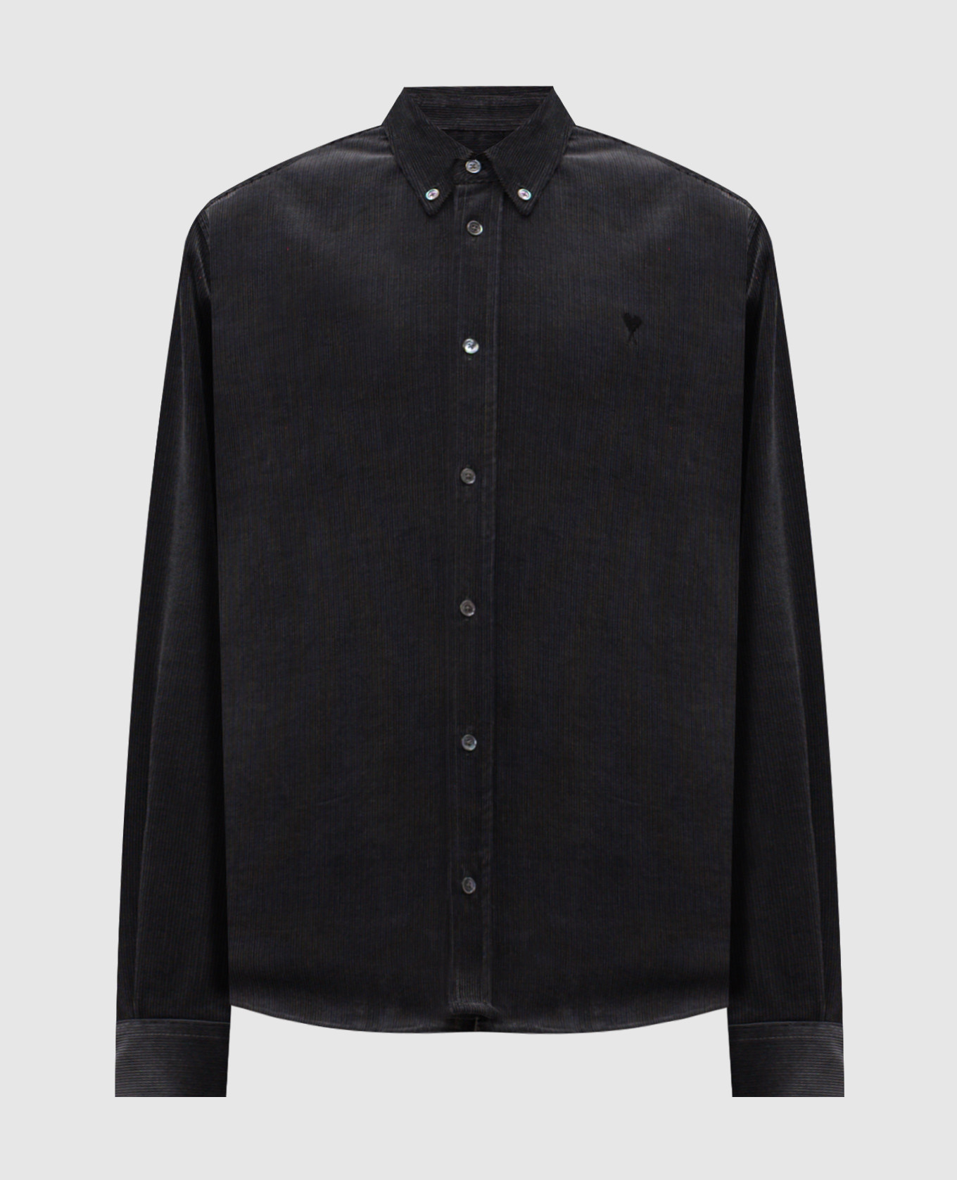Gray corduroy shirt Ami Paris