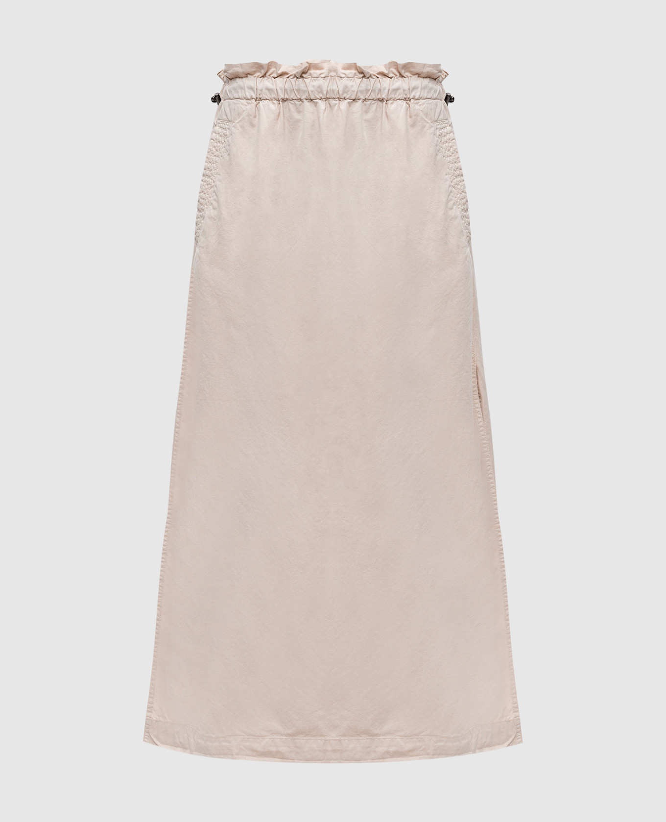 Beige midi skirt Woolrich