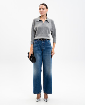 Khaite Herve grey cashmere sweater 9834650