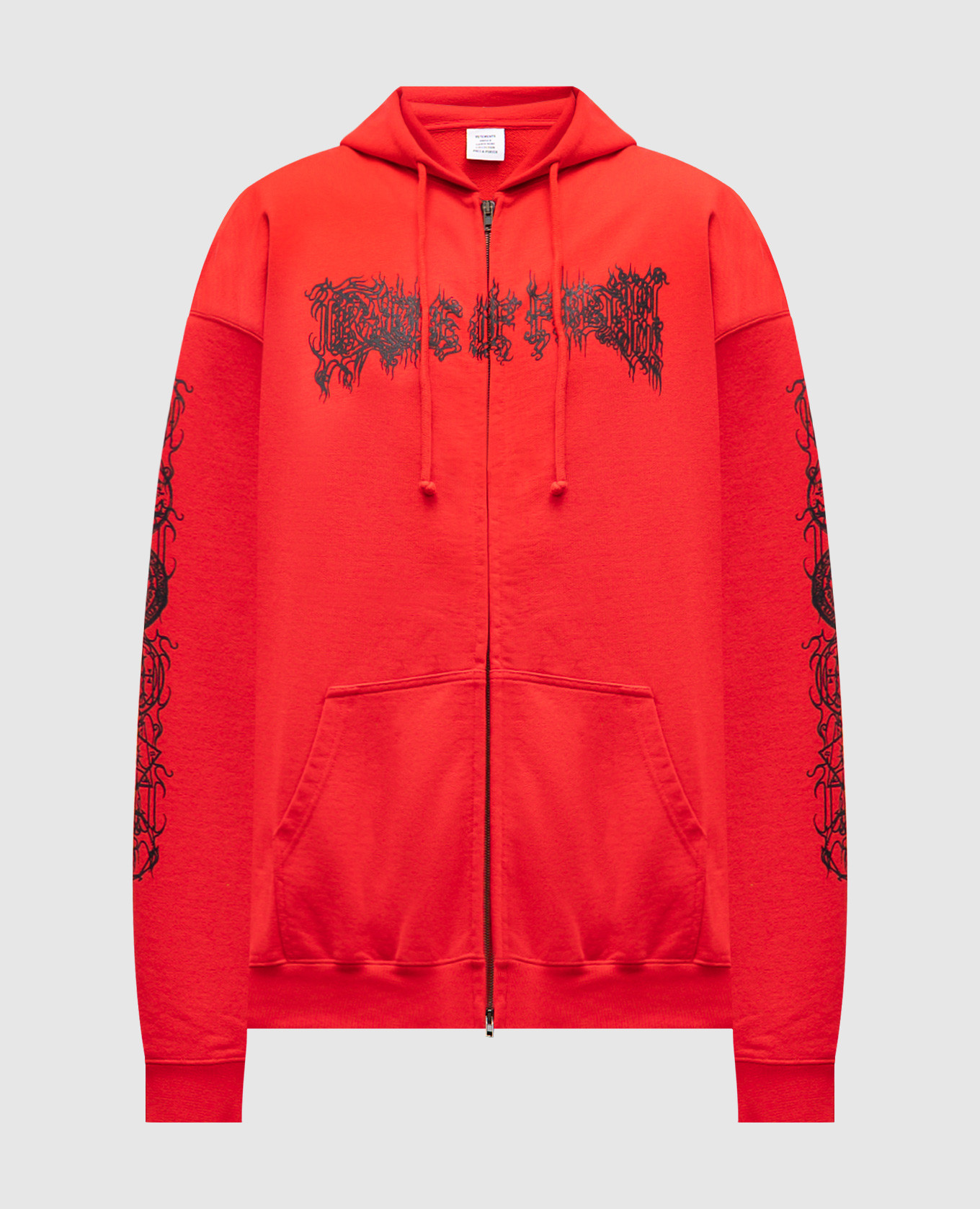 

Cradle of Filth Red Track Jacket Vetements