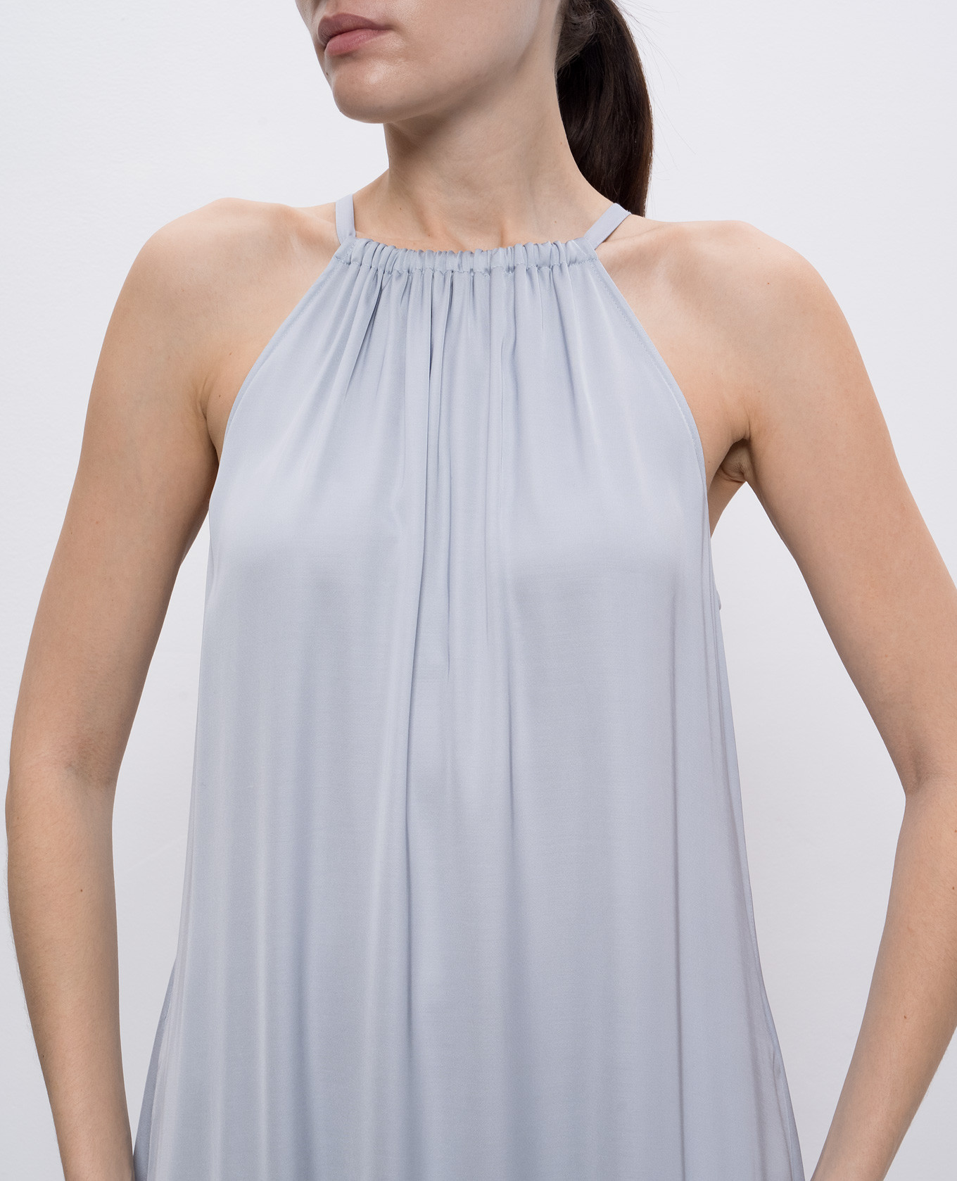 

Blue midi dress Peserico, Light blue