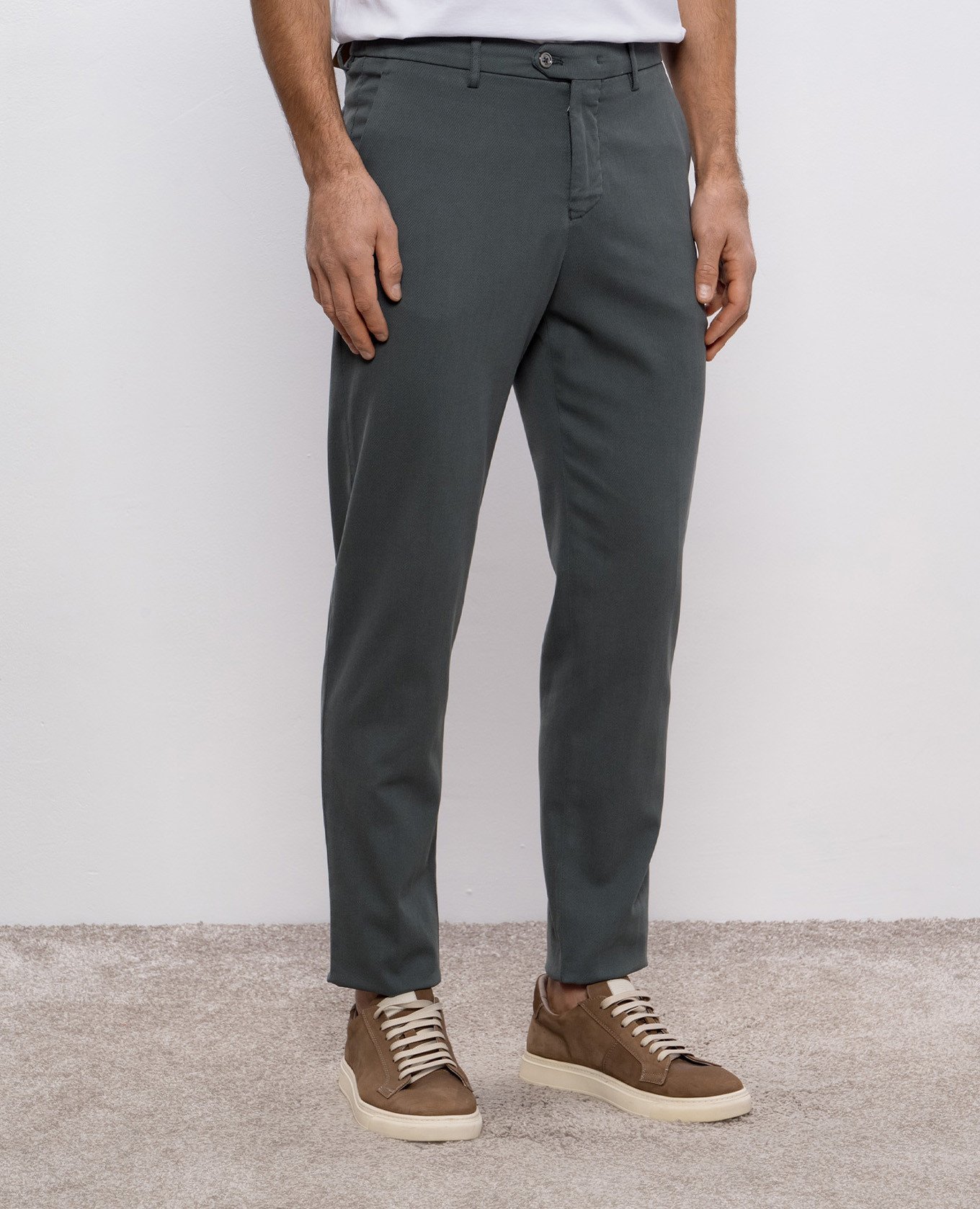 

Gray silk and cashmere pants Marco Pescarolo, Grey