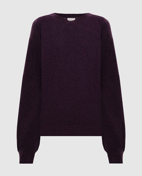 Khaite Wolfe purple cashmere pullover 8894650